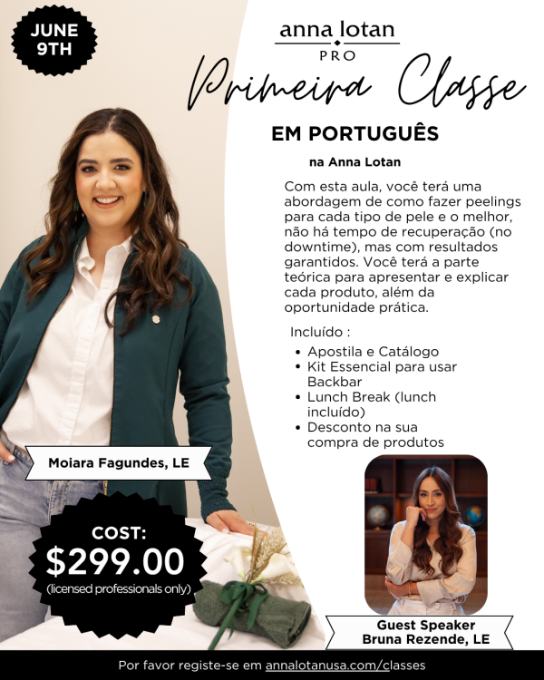 Primeira classe em português na Anna Lotan June 9th, 2025