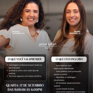 Classe de Peelings aula em Português Wednesday September 17th, 2025 900am